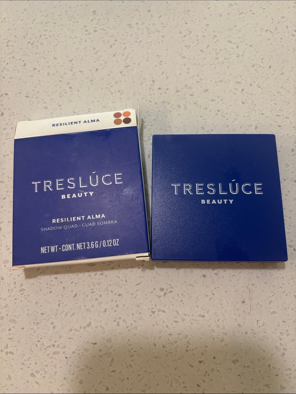 Tresluce Beauty Resilient Alma Eyeshadow Quad - Navy Blue